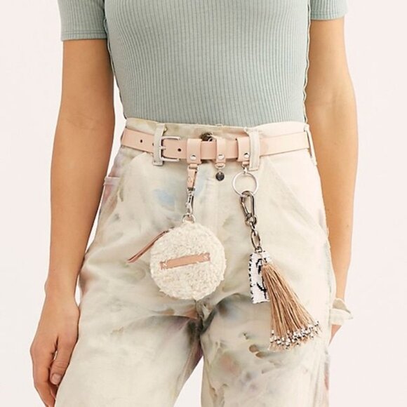 Free People Charmed Leather Belt